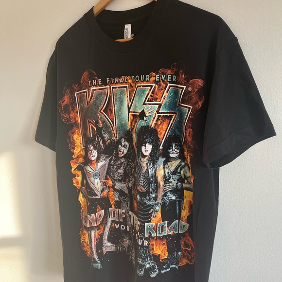 KISS End Of Road Tour T-Shirt / 2019 / Large - Picture 3 of 7